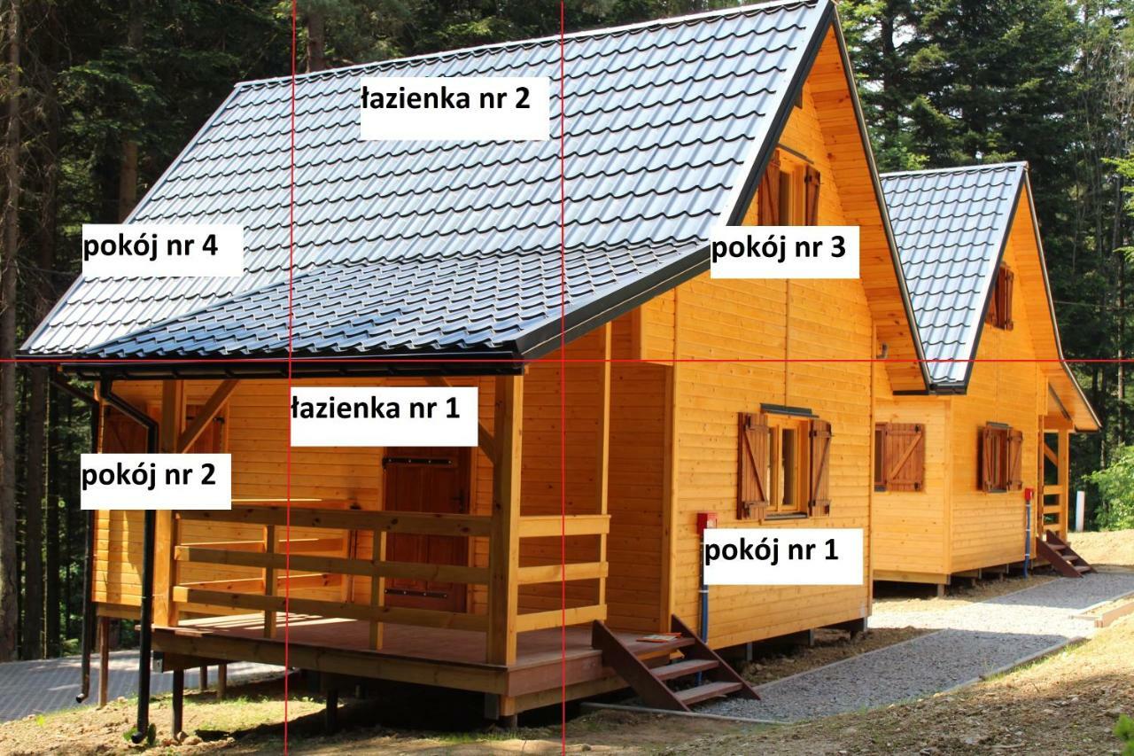 Lesna Willa Pttk W Komanczy โกมานชา ภายนอก รูปภาพ